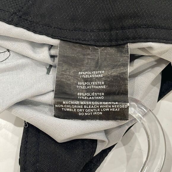 O' NEILL hyperfreak swim boardshorts lace up stretch gray black stripe - Picture 9 of 12